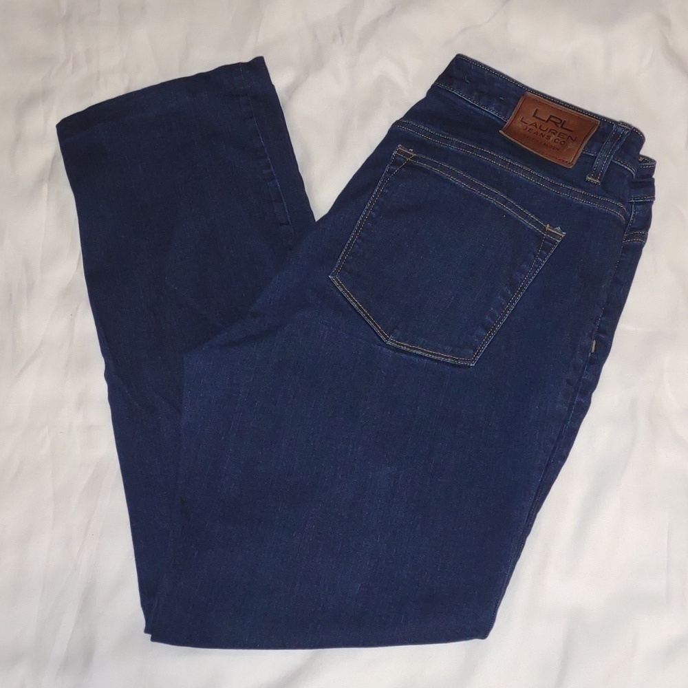 Lauren Ralph Lauren Modern Straight Curvy Jeans Size 12
